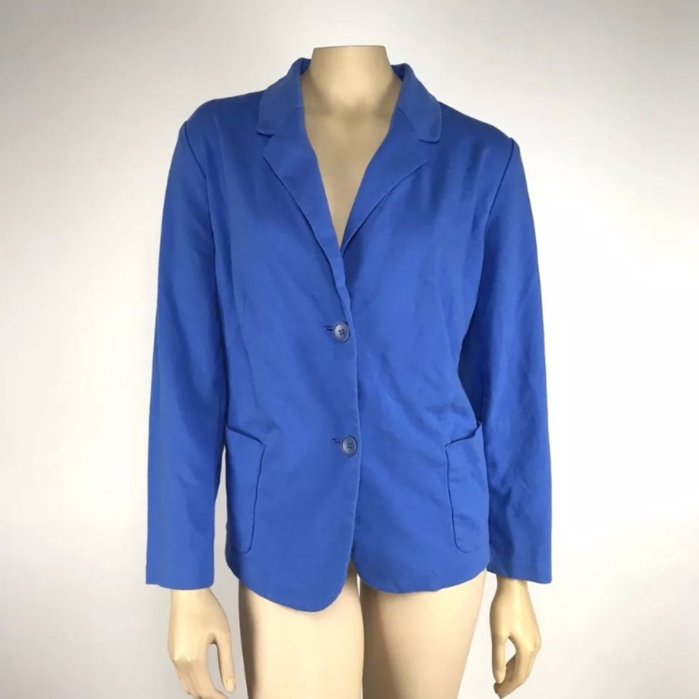 Talbots 2-Button Lightweight Blazer Plus Size 3Xp